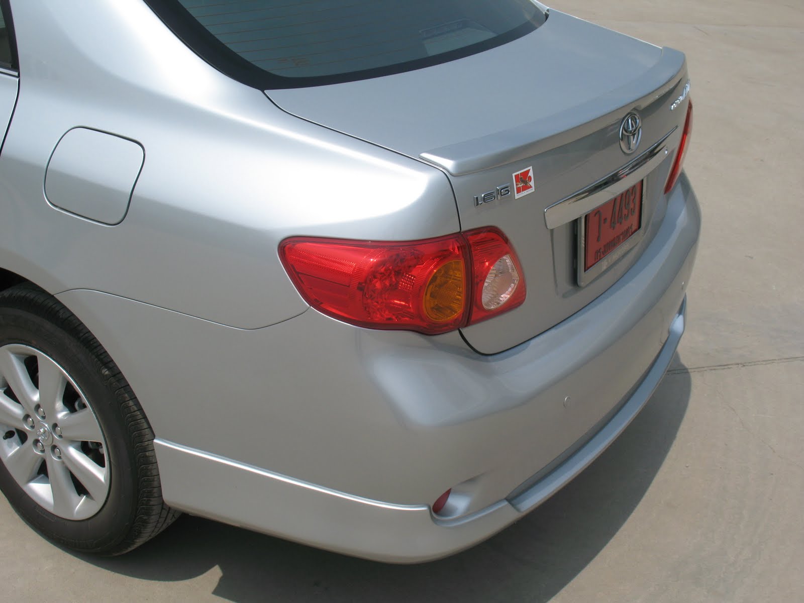 Corolla 2012 Rear Tuning Toyota Corolla 2012 online, accessories and spare parts for ...